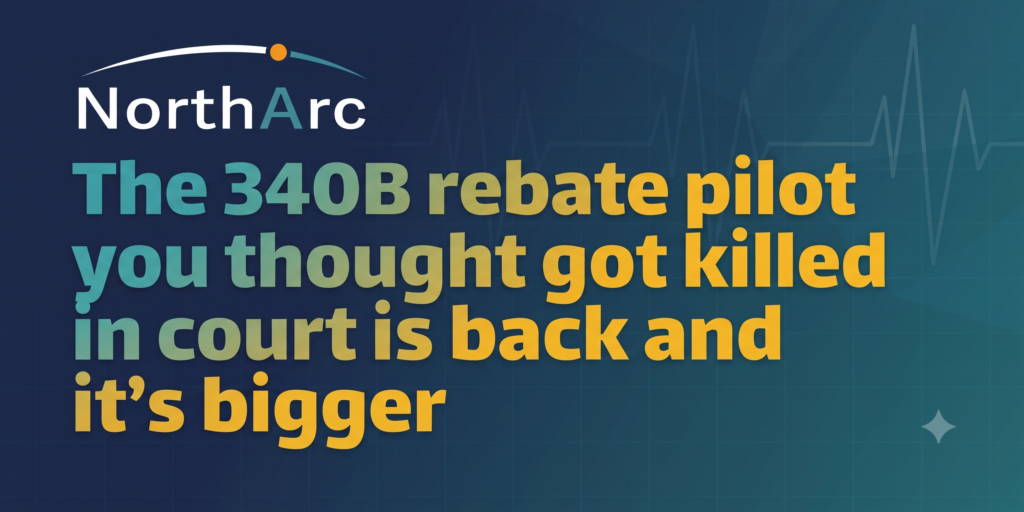 340B rebate model pilot